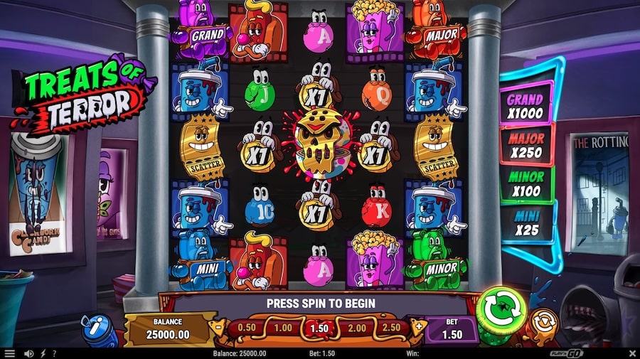 Treats of Terror Slot Oyunu