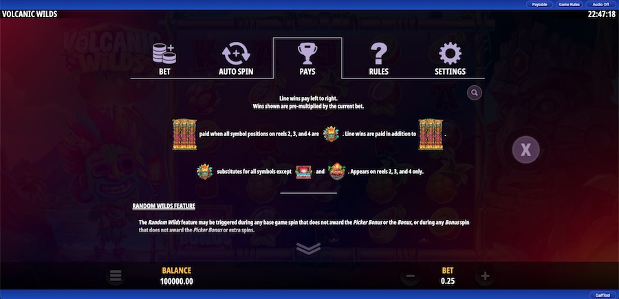 Volcanic Wilds Slot Game